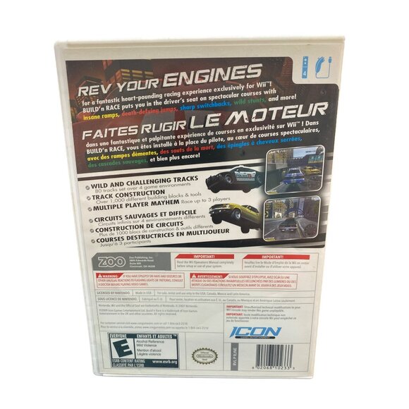 Buildn Race Game For Nintendo Wii  Rev Your Engines - Picture 2 of 4